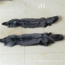 Factory price A Grade quality real silver fox fur skin